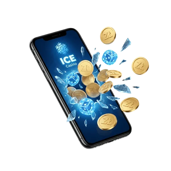 Smartphone displaying casino (1)